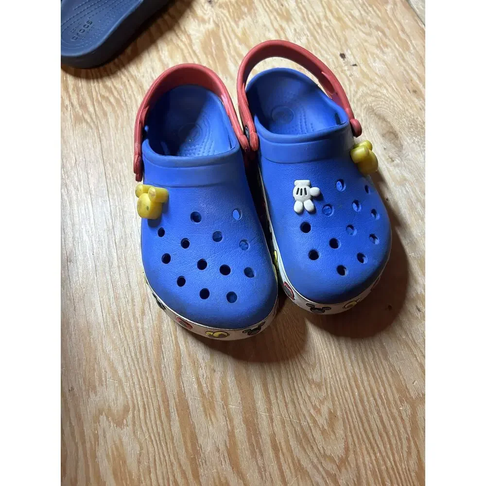 Croc Blue Mickey Disney Sandals 12 13